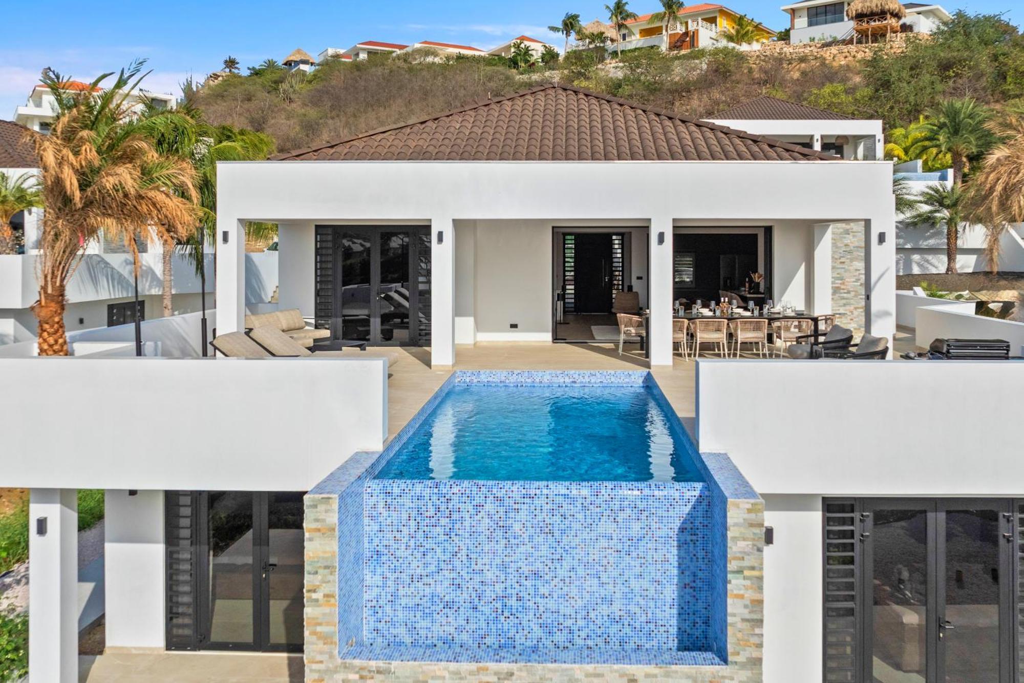 Villa Blue Bay Curacao Dorp Dorp Sint Michiel 외부 사진