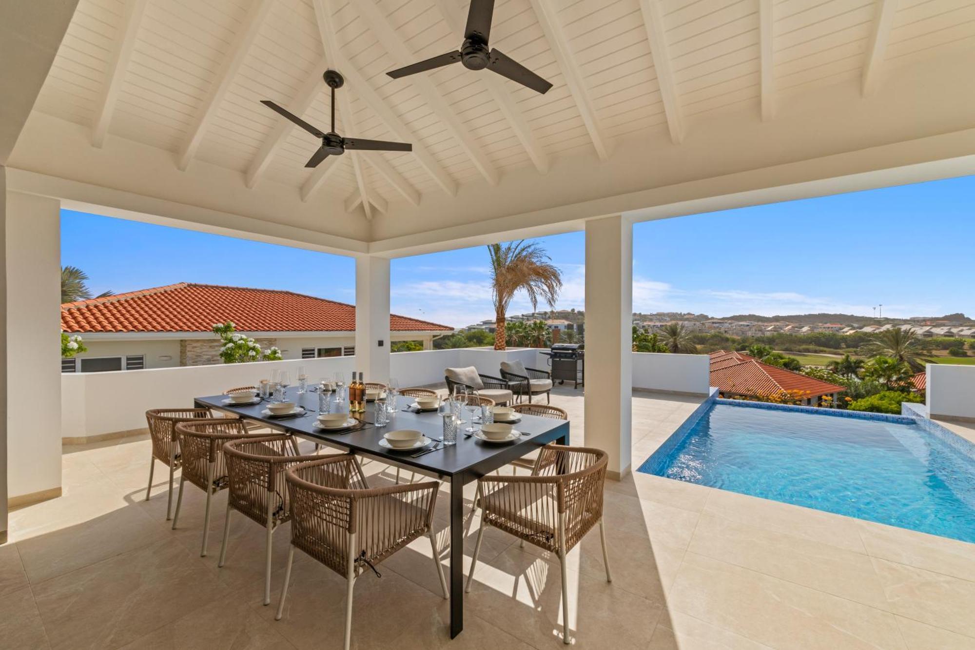 Villa Blue Bay Curacao Dorp Dorp Sint Michiel 외부 사진